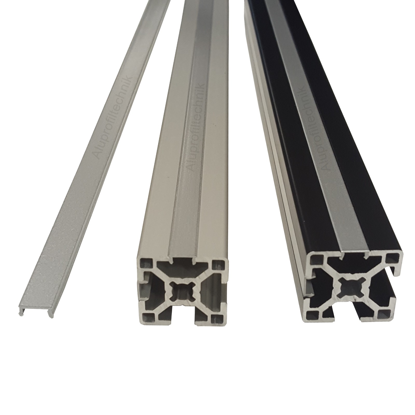 ALU Profil Aluprofil 10 Stab 30x30 2000 mm Nut 8 B-Raster Profile 