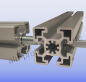 Preview: Kernschraube M 12 x 30 VA Edelstahl Maschinengewinde Profil Nut 10
