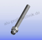 Preview: Stellfuss M 6 x 60 mm für Aluprofil 20 x 20 Nut 6 mit Kerngewinde M6