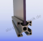Mobile Preview: Einfassprofil-Nut 8 Bosch -Profil 30-Aluprofil30-Strebenprofil-30-Aluprofile-Makrolon-Dibond-Holz-Glas-Aluminium-Profile