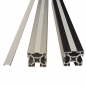 Preview: Abdeckprofil Kunststoff  Nut 10 verschiedene Farben Profil 50 BP50N10