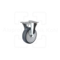 Preview: Lenkrolle Bockrolle Apparaterolle Durchmesser 75 mm mit Platte Serie LR11