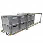 Preview: Heckauszug Euro Camping Box Van Kasten Transporter Wohnmobil Eurobehälter Ordnungssystem Camper Preview: Heckauszug Euro Camping Box Van Kasten Transporter Wohnmobil Eurobehälter Ordnungssystem Camper