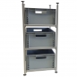 Preview: Regalsystem RL- 400 x 600 für 3 Eurobehälter Preview: Regalsystem RL- 400 x 600 für 3 Eurobehälter