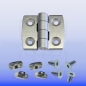 Preview: Scharnier silber Aludruckguss Profil 30 Nut 8 BP30N8