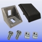 Preview: Winkel Abdeckkappe 30 x 30 Nut 8 BP30N8