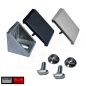 Preview: Winkel 40x 40 Profil Nut 10 leicht optional Befestigung / Abdeckkappe BP40N10