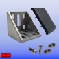 Preview: Winkel-60-x-60---Verbinder-Winkel-Aluprofil-30x60-Nut8