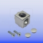 Preview: Würfelverbinder 2D 20 für Aluprofil 20x20 Nut 5