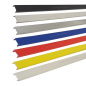 Preview: Abdeckprofil Kunststoff verschiedene Farben für Profil 30 Nut 8 Stab 2 m BP30N8