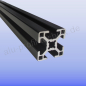 Preview: Aluprofil 30 x 30 Nut 8 BP30N8 schwarz eloxiert Preview: Aluprofil 30 x 30 Nut 8 BP30N8 schwarz eloxiert