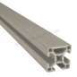 Preview: Aluprofil 30 x 30 Nut 8 3N Alu silber B - Raster im Zuschnitt 80 mm - 5900 mm