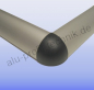 Preview: Alu Pofil 30 x 30 Nut 8 LR Alu silber