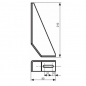 Preview: Fundamentwinkel 210 Bodenwinkel Nut 10 BP40N10