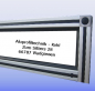 Preview: Schutzscheibenprofil Kunststoff Licht Grau Nut 10 Profil 45 Bosch Raster