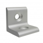 Preview: Alu Winkel-40-x-40-Nut10-Aluminium-Alufarbig--Profil-40-Nut-10-Strebenprofil