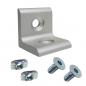 Preview: Alu Winkel-40-x-40-Nut10-Aluminium-Alufarbig--Profil-40-Nut-10-Strebenprofil