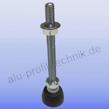 Stellfuss M 6 x 60mm für Aluprofil 20Nut 6 Regalsystem Wohnmobil