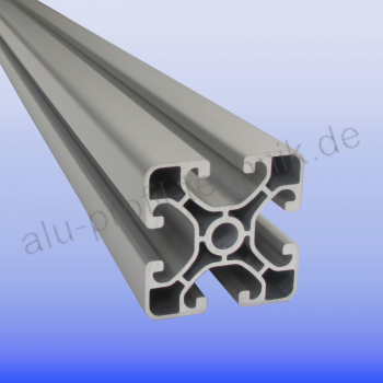 Alu Profil 40x40 Nut 8 super leicht im Zuschnitt 80 mm - 5900 mm