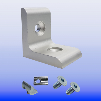 Alu Winkel 30 x 40 Nut 6 Aluminium Alufarbig IP30N6
