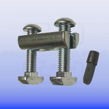 Bolzenverbinder 60 für Profil 60 Nut 10 mit Bef. BP60N10