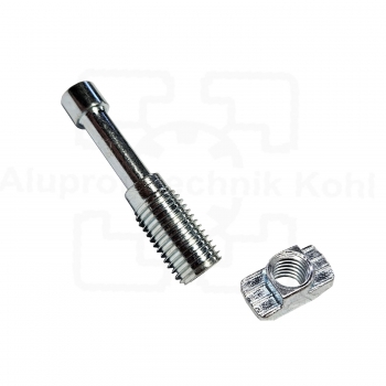 Formverbinder Automatikverbinder Profil 45 Nut 10 leicht mit Hammermutter