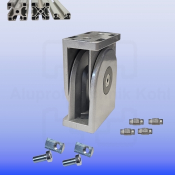 Gelenk 40x80 Nut 8  Profil 40 Nut 8