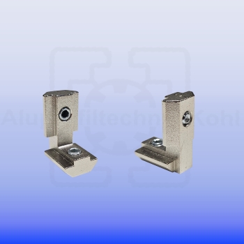 Innenwinkel Nut 8 für Alu  Profil 30 x 30 Nut 8