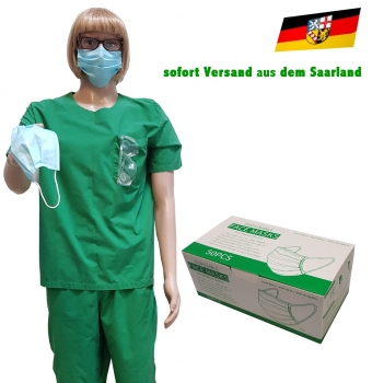 1 x Mundschutz Schutzmaske Gesichtsmaske 3-lagig