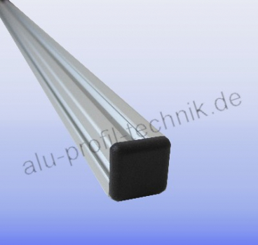 Profilabdeckkappe schwarz für Aluprofil Profil 20 x 20 Nut 5
