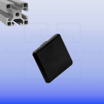Preview: Profilabdeckkappe 40x40 N8 für Alu Profil 40 Nut 8 Preview: Profilabdeckkappe 40x40 N8 für Alu Profil 40 Nut 8