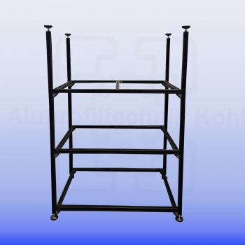 Aluprofil-Regalsystem-Heckgarage-WOMO-Reisemobil-Camper-Caravan-Van-VW-Bus-Sprinter-Montagewagen
