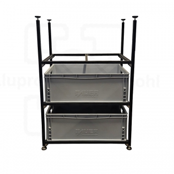 Aluprofil-Regalsystem-Heckgarage-WOMO-Reisemobil-Camper-Caravan-Van-VW-Bus-Sprinter-Montagewagen