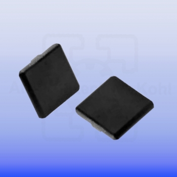 Profilabdeckkappe 45 schwarz für Profil 45 Nut 10 BP45N10