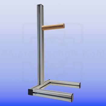 Bausatz Schießhilfe SH 45 groß silber optionale Auflagerolle Auflageschießen