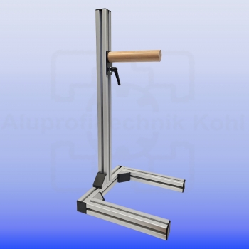 Preview: Bausatz Schießhilfe W 40 groß Silber optionale Auflagerolle Auflageschießen Preview: Auflageschießen-Ablage-Auflage-Auflagenrolle-Schießhilfe-Zielscheibe-Gewehrablage-