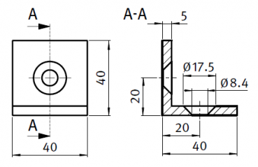 Stahl-Winkel-40-x-40-Nut-8