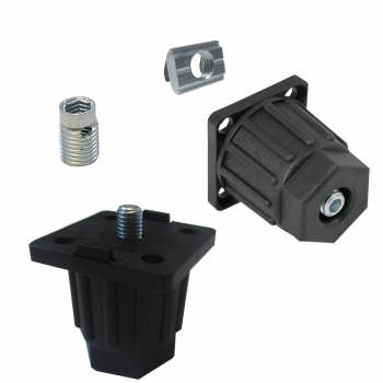 Stellfuß - Hubschrauber - Profil 50 Nut 10 BP50N10 Stellfuß - Hubschrauber - Profil 50 Nut 10 BP50N10