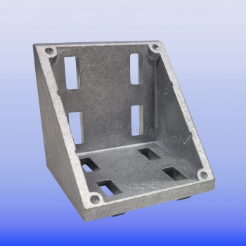 Winkel 90 x 90 Nut 10 für Profil 90x90 Nut 10 mit Befestigung - Kopie