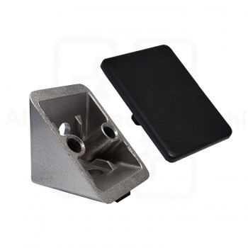 Winkelabdeckkappe 40 für Winkel 40 Nut 8 schwer
