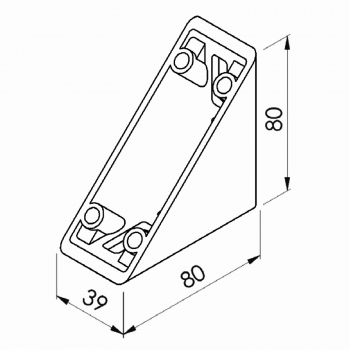 Winkel_40x80_Nut-8_Aluminium_Alufarbig