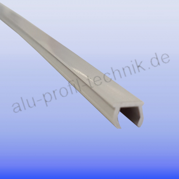 Abdeckprofil  Stab 2 m Kunststoff grau für Nut 6 Bosch Raster Profil 20  Stab 2 m