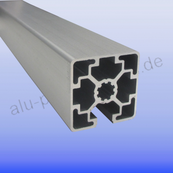 Designprofil 45x45 Nut 10  1N Alu silber im Zuschnitt 80 mm - 5900 mm