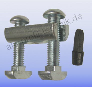 Bolzenverbinder Profil 45 Nut 10  mit Befest.