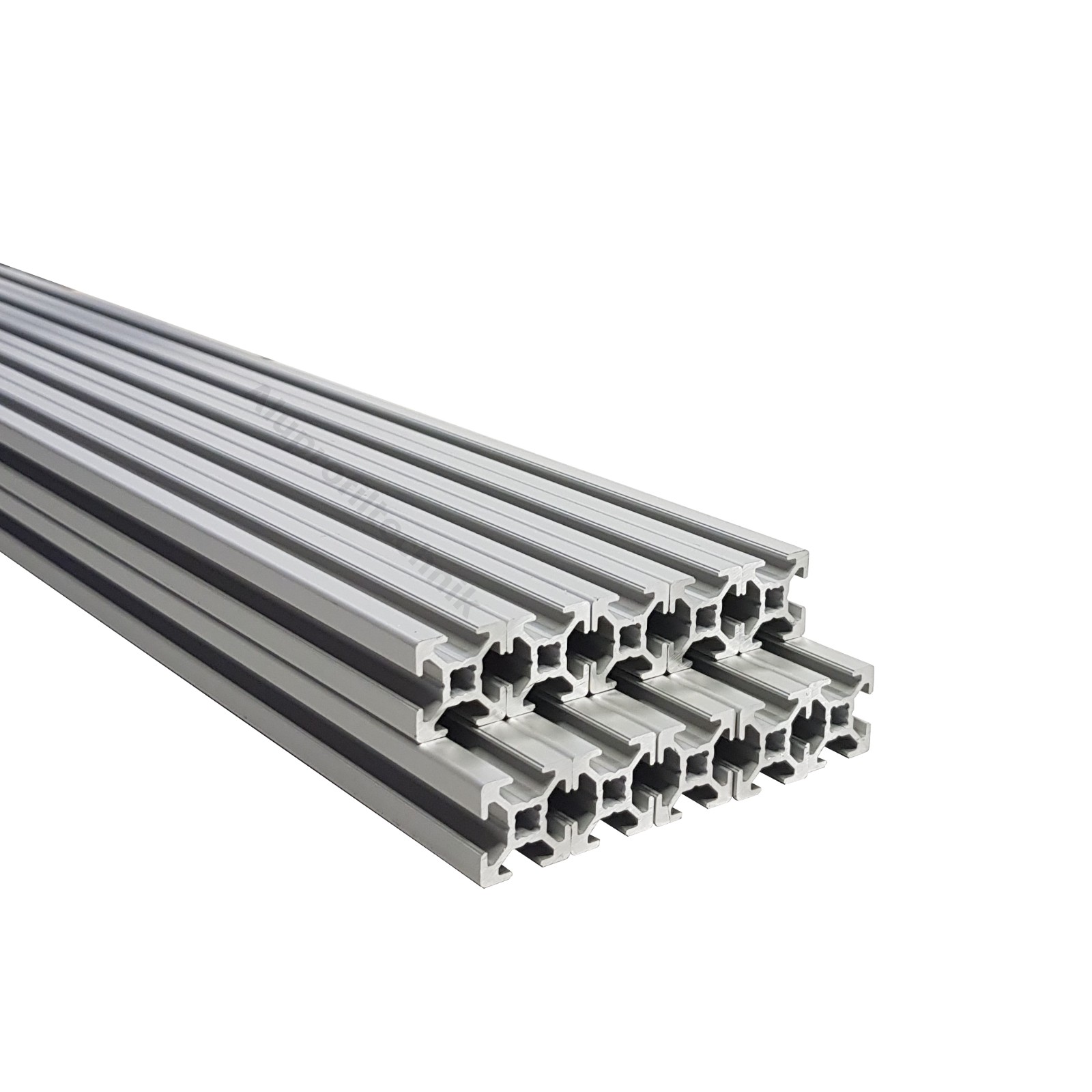 6,90€/m,min.1€ Aluminiumprofil 20x20 L B Typ Nut 6 leicht silber Alu Profil 