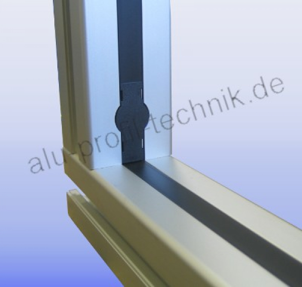 Bolzenverbinder,Abdeckkappe,Aluminiumprofil,Bohrung,D17,Designprofil,profil,aluminium,alu,Profil,30x30,3N,Strebenprofil,Systemprofil,Solarprofil,Modellbau,Maschinenbauprofil,Aluprofil,Aquarium,Gestellbau,Unterschrank,Verbinder,Verbindungstechnik,Modelleis