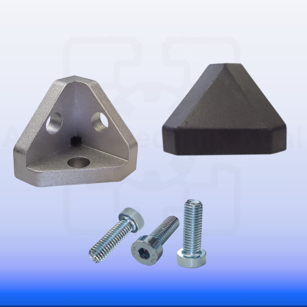 Eckverbinder 3 D für Alu Profil 40