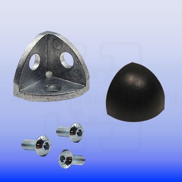 Eckverbinder eckig Bosch Raster Profil 20 Nut 6