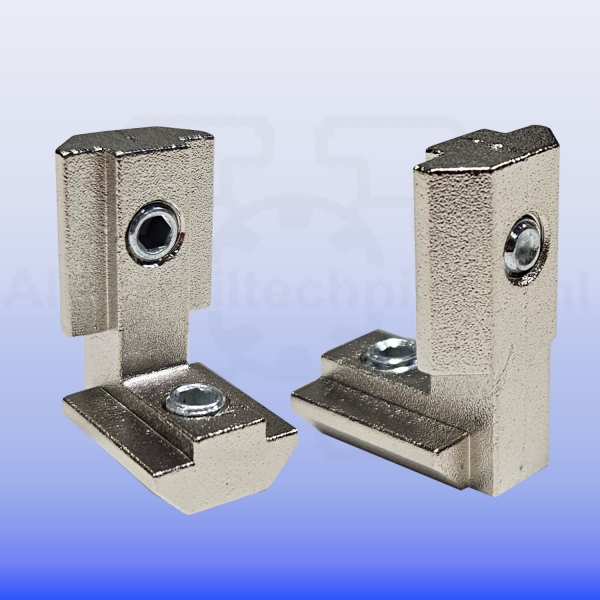 Innenwinkel Nut 8 für Alu  Profil 30 x 30 Nut 8