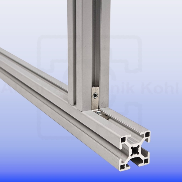 Innenwinkel Nut 8 für Alu  Profil 30 x 30 Nut 8